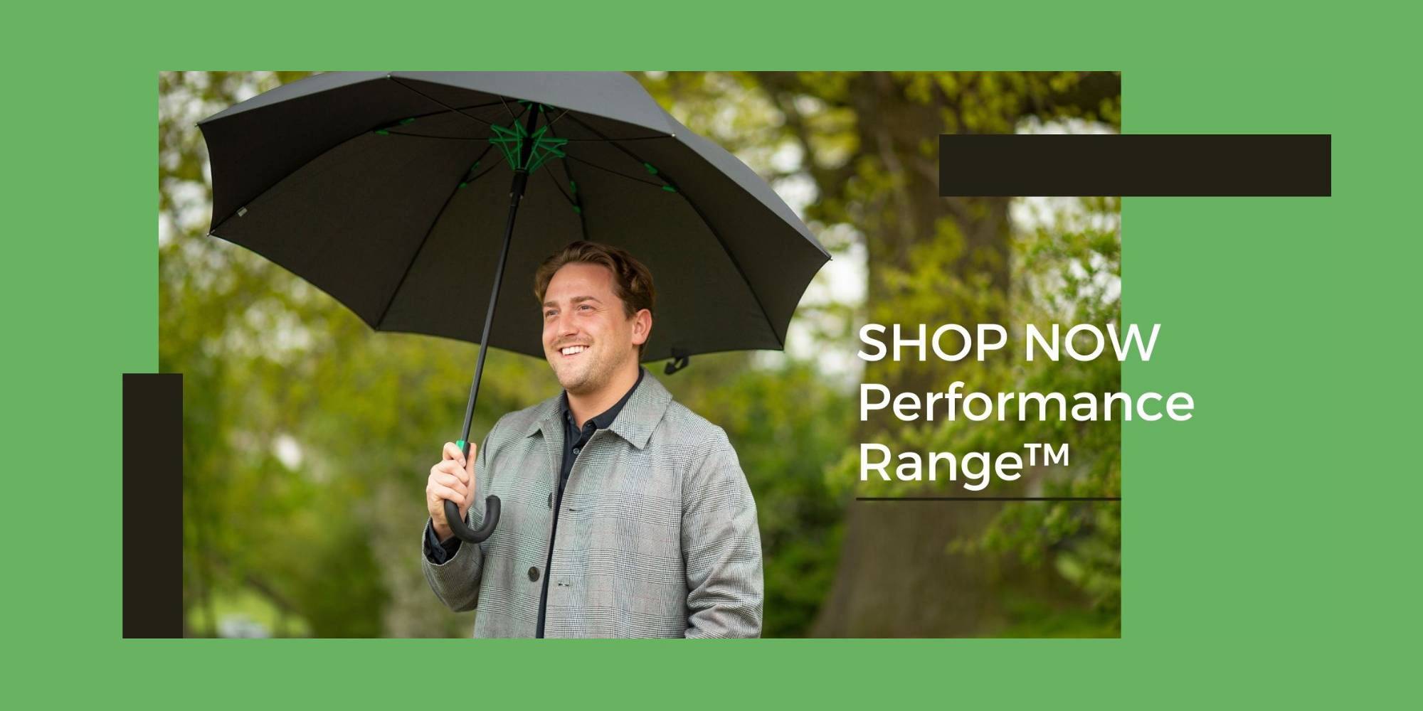 Performance Range - Strong & Windproof Umbrellas by Fulton