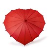 Heart Junior UV - Red  - Main Image - Available from Fulton Umbrellas