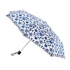 Morris & Co. Minilte UV -  Daisy Blue Ivory - Main Image - Available from Fulton Umbrellas