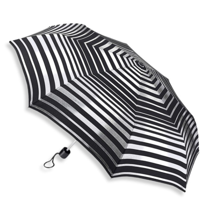 Minilite - Silver Stripes   - Available from Fulton Umbrellas